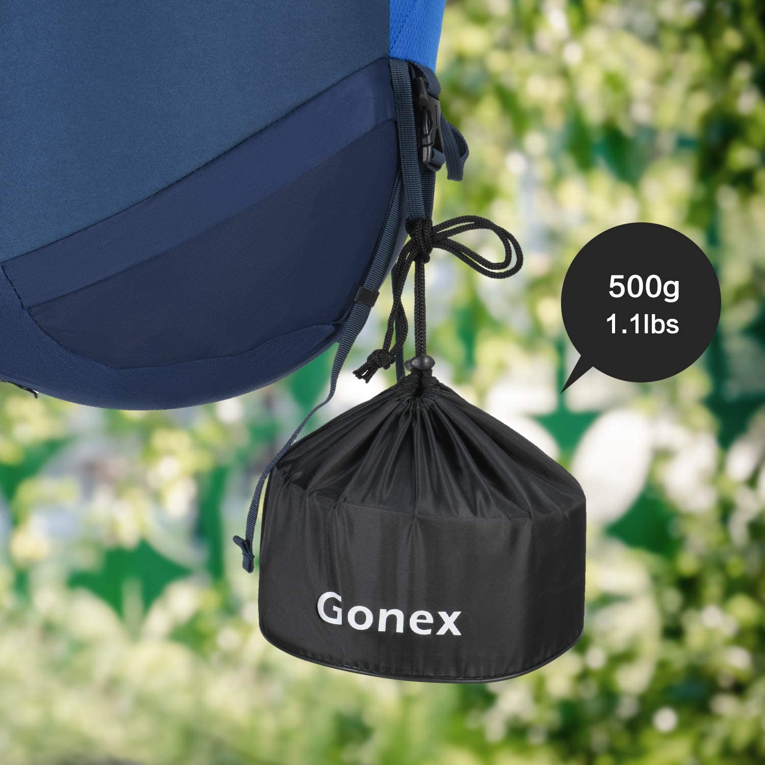 Gonex 11pcs/13pcs/16pcs/21pcs Camping Cookware Set Mess Kit, Backpacking Gear Cooking Equipment, Stackable Portable Non Stick Pot Pan Cook for Outdoors Hiking