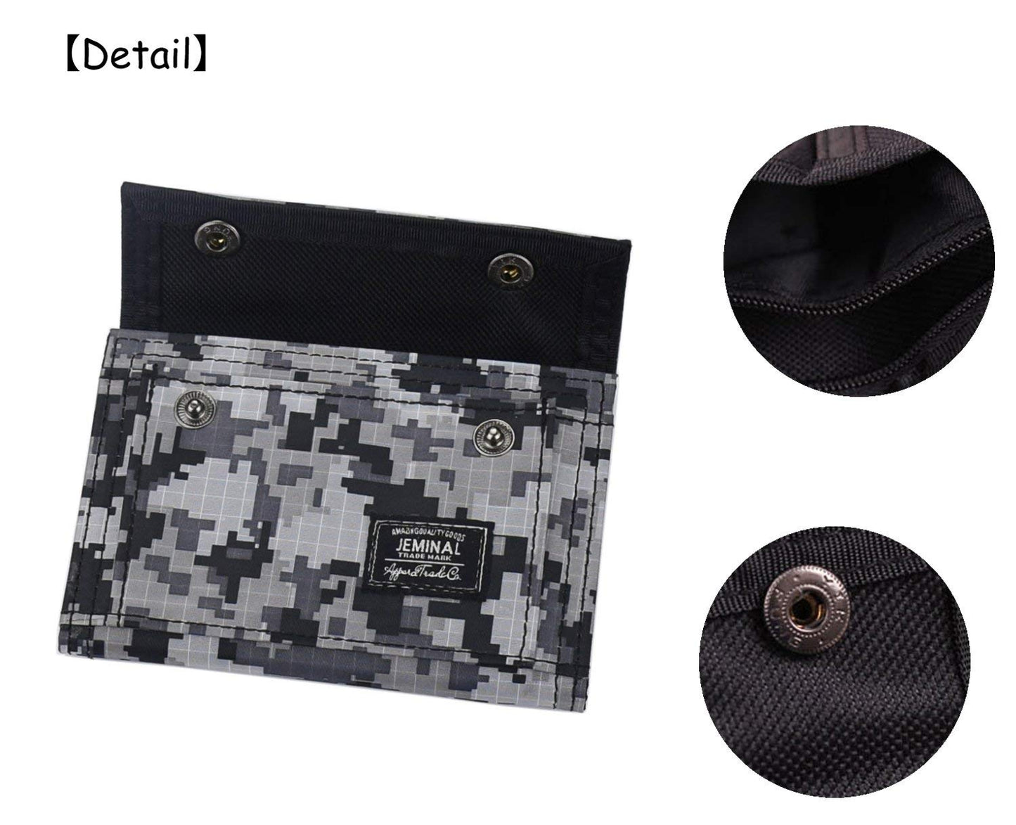 Men's Camo Printed Bifold Wallet
