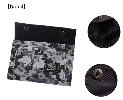 Men's Camo Printed Bifold Wallet