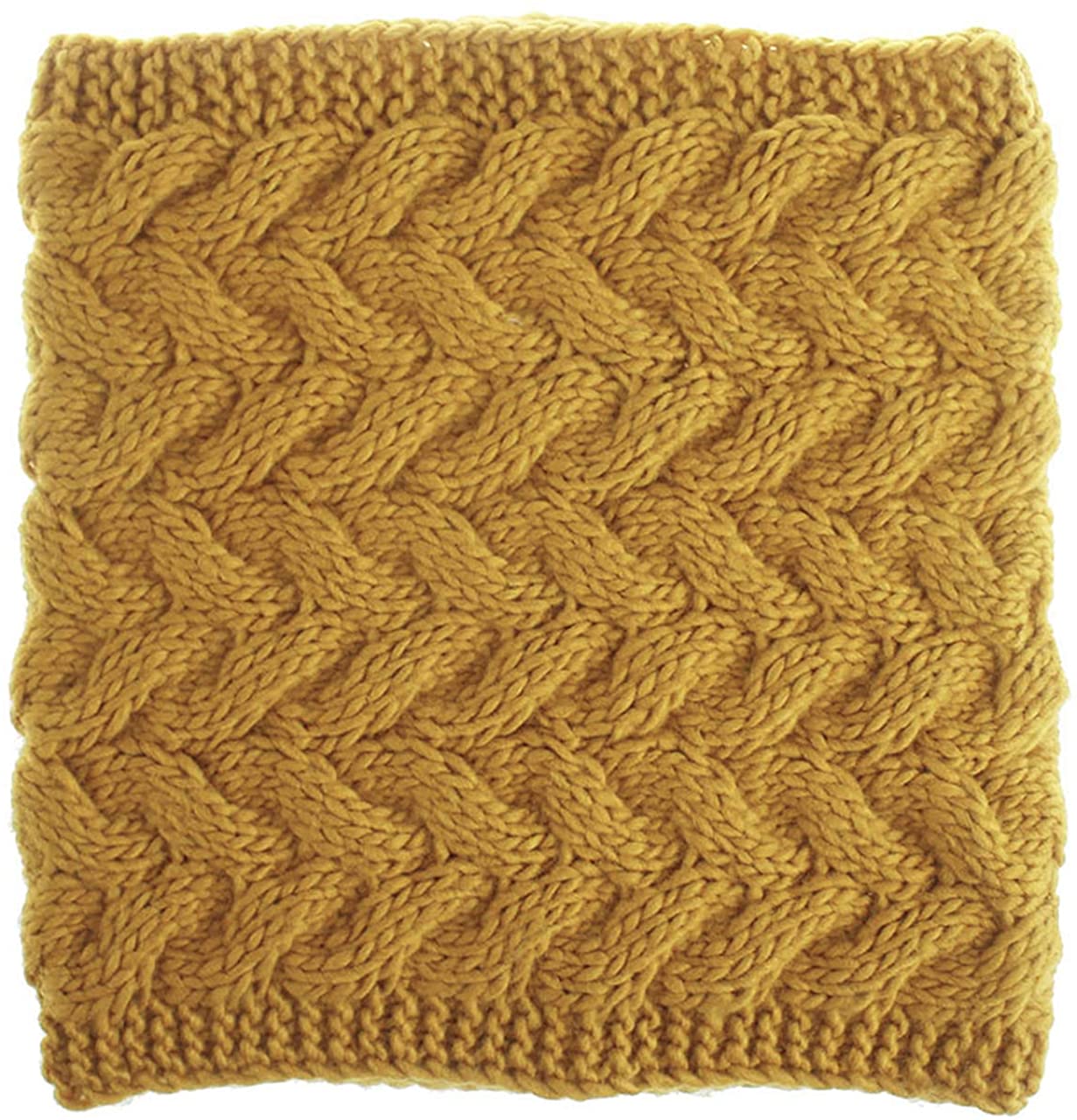 Ayliss Women Infinity Scarf Winter Warm Neck Warmer Cable Thick Ribbed Knit Circle Loop Scarf