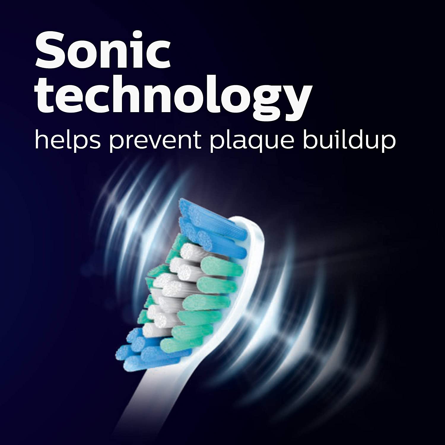 Philips Sonicare DailyClean 1100 Rechargeable Electric Toothbrush, White HX3411/04