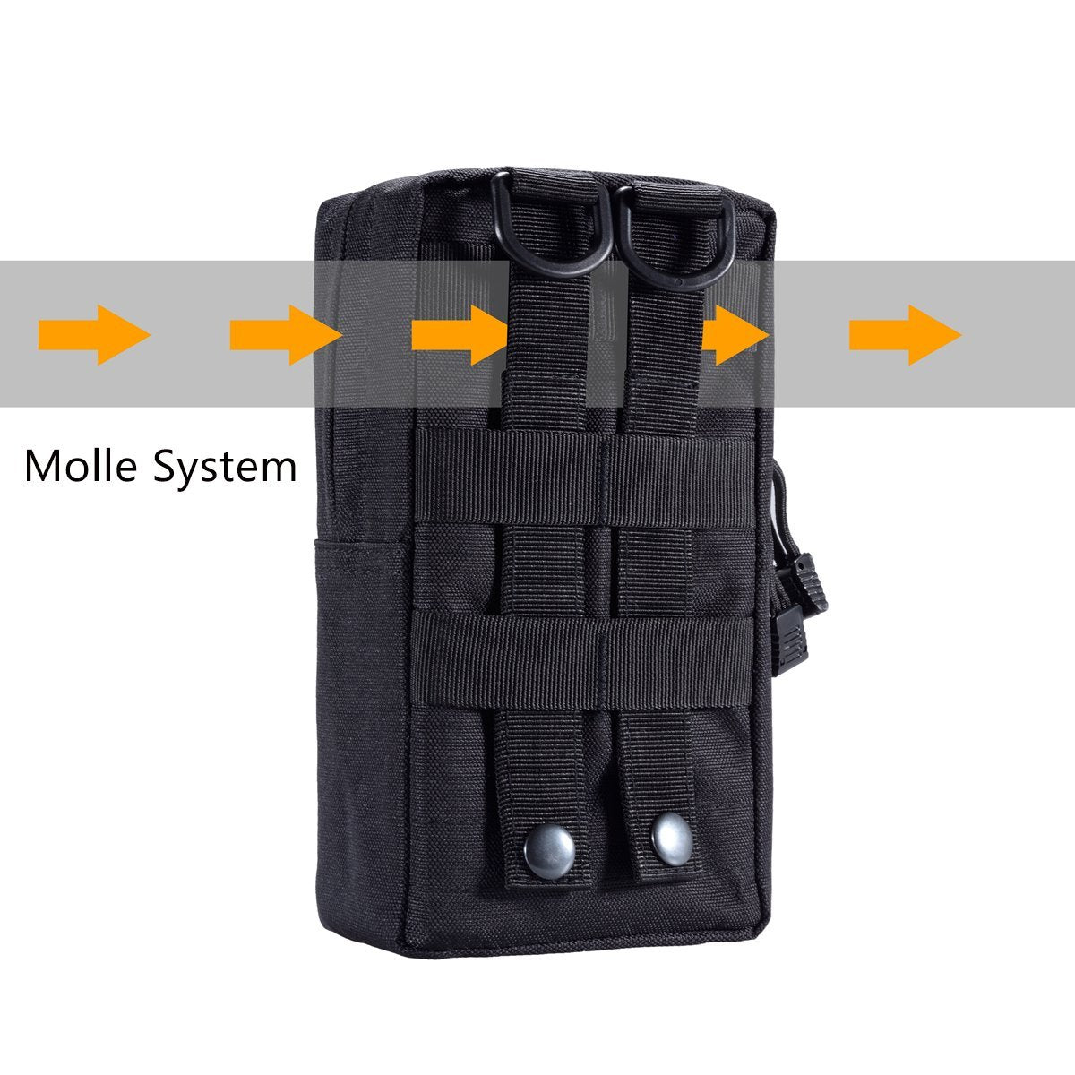 Tactical Military Molle Waist Clip-On Holster Pouch
