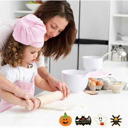 Halloween Cookie Cutters Set, Metal Biscuit Molds for Baking Bat,Cat,Witch,Pumpkin,Ghost,Spider,Skull,Witch Hat Shapes for Party Treat Decoration 7PCS
