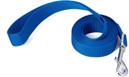 Strong Durable Nylon Dog Training Leash, Traction Rope, 10 Feet Long, 1 Inch Wide, for Small and Medium Dog 