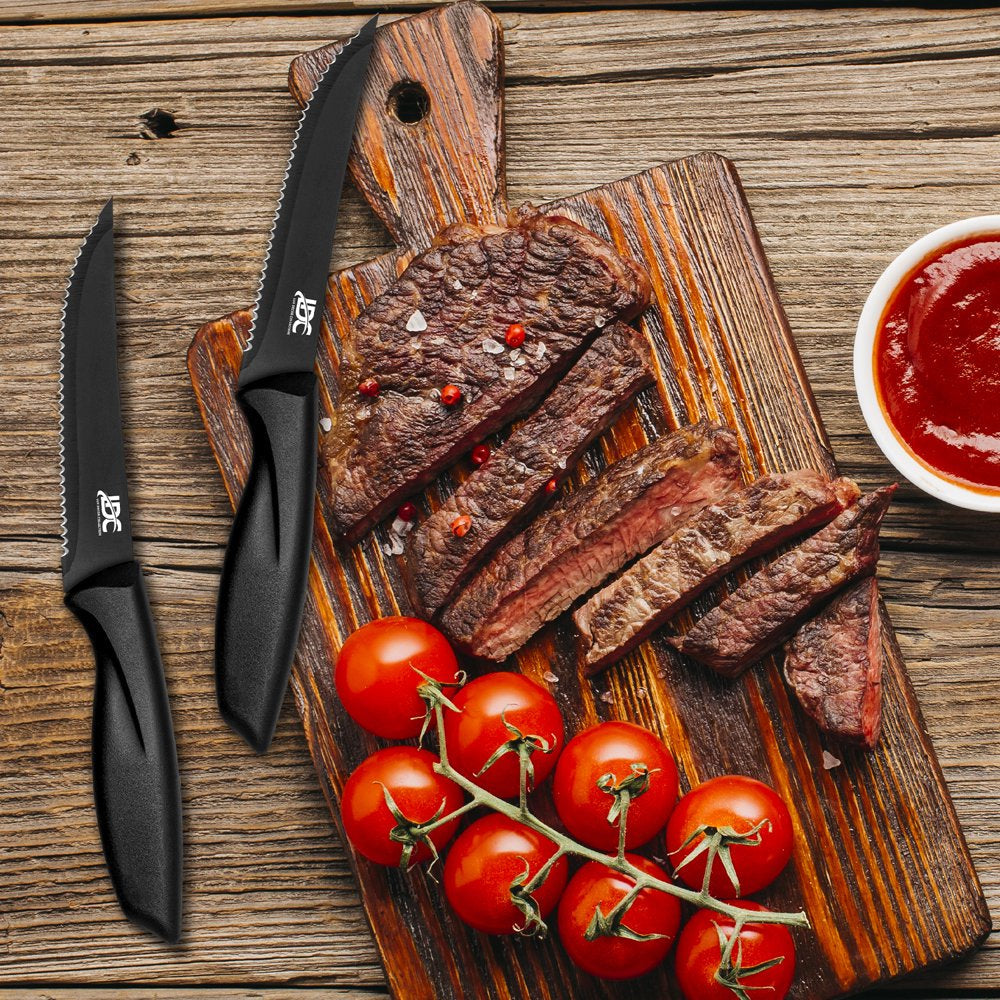 8 Piece Steal Knives Set - Stainless Steel and Dishwasher Safe