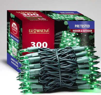  Patriotic String Lights, 100 Count 19.6 FT July 4th Mini White Wire Fairy Lights, 120V UL Certified Connectable Incandescent Independence Day