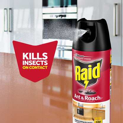 Raid® Ant & Roach Killer 26, Fragrance-Free Bug Spray, 17.5 Fl Oz, 2 Ct