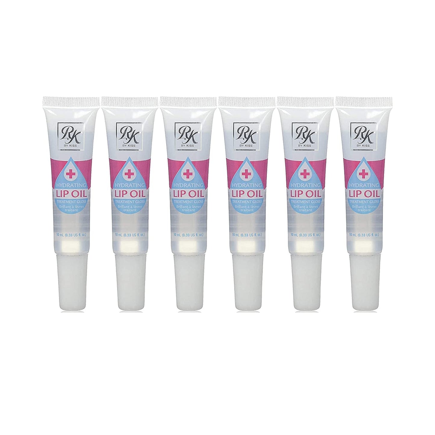 Ruby Kisses Hydrating Lip Gloss Clear Hydrating Lip Gloss (3 PACK)