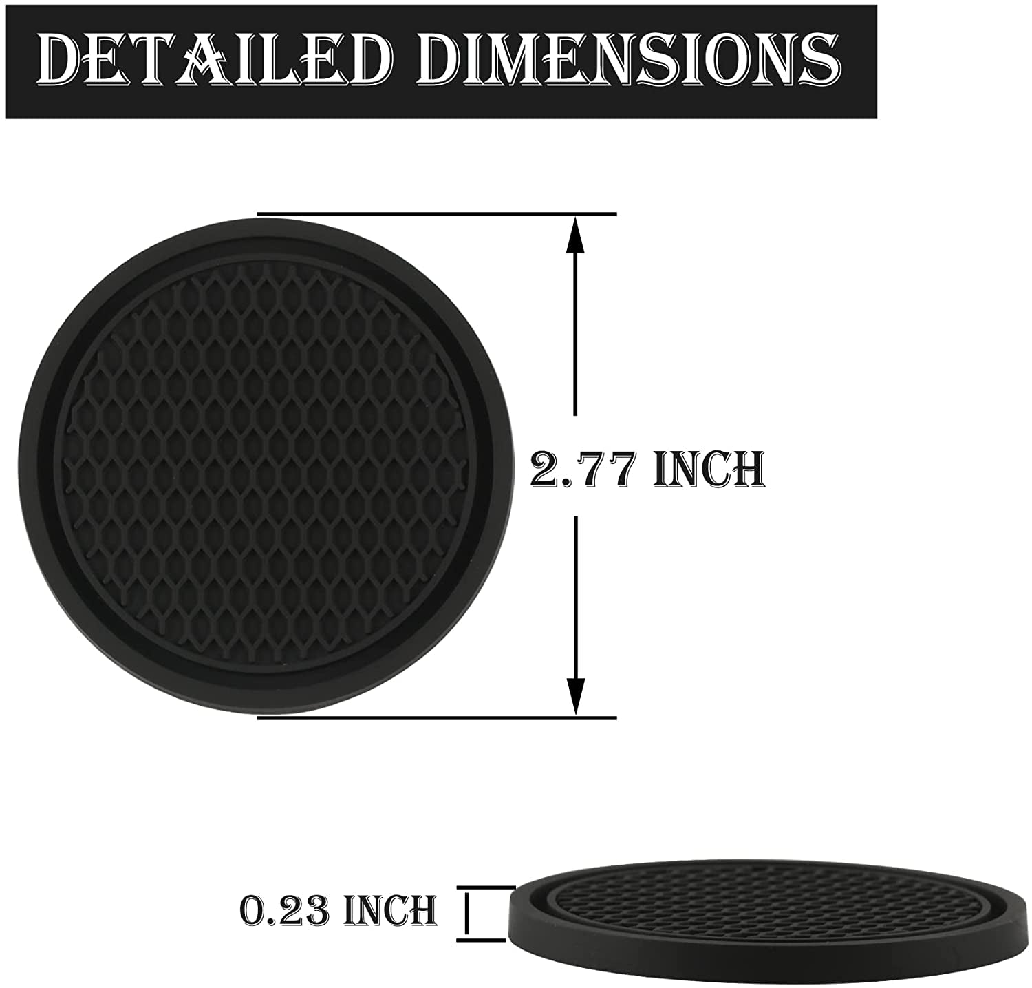  Car Cup Coaster, 4PCS