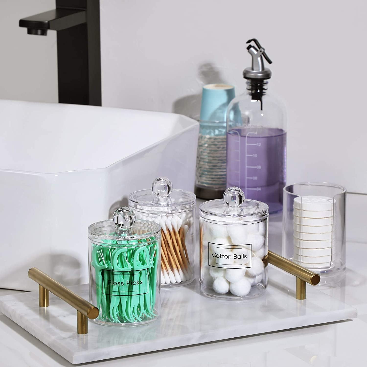 4 Pcs Canister Storage Organization
