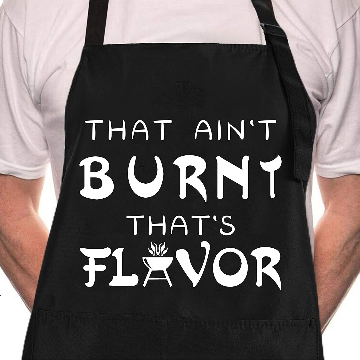  Funny BBQ Black Adjustable Kitchen Cooking Chef Aprons for Men…