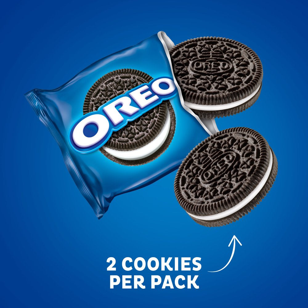 30 Snack Packs - Nabisco Cookie Variety Pack OREO, OREO Golden & CHIPS AHOY! (2 Cookies per Pack)