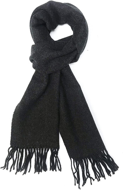 Calvia Cashmere Feel Scarf - Super Soft & Warm for Winter - Elegant Looks for Women & Men