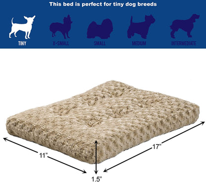 MidWest Homes for Pets Plush Dog Bed | Coco Chic Dog Bed & Cat Bed