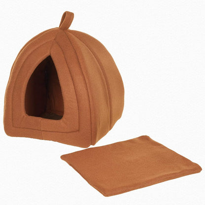 Plush Cozy Kitty Igloo Bed