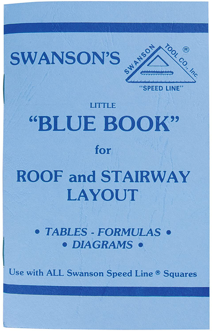 Swanson Tool Co S0101CB Speed Square Layout Tool with Blue Book and Combination Square Value Pack