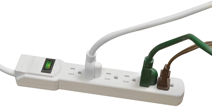 GoGreen Power GG-16103MS 6 Outlet Surge Protector w/ 2.5' Cord