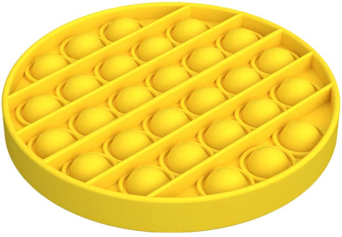 Fidget Toys Push Pop Bubble Fidget Sensory Toy - Special Needs Anxiety Stress Reliever for Adults, Durable Silicone Squeeze Sensory Toy