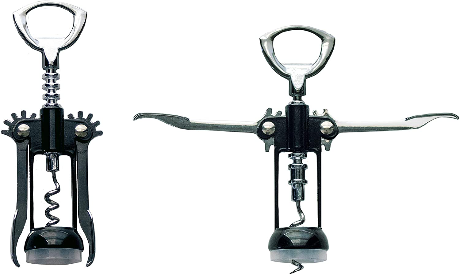 Evriholder Winged Corkscrew, Standard, Silver