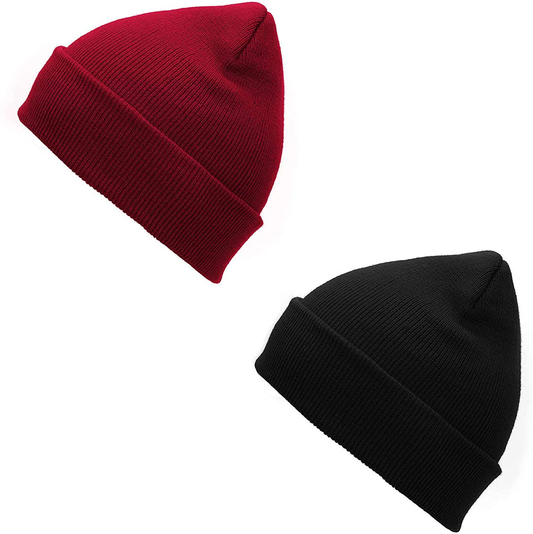Century Star Beanie for Men Women Black Beanie Hat Soft Winter Beanies Cuff Beanie Skull Caps Knit Hats