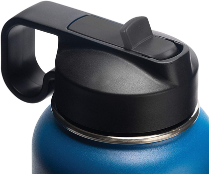 Thermoflask Double Stainless Steel Insulated Water Bottle, 40 oz, Cobalt