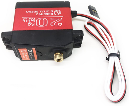 ANNIMOS 20KG Digital Servo High Torque Full Metal Gear Waterproof for RC Model DIY, DS3218MG,Control Angle 270°