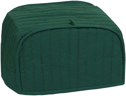RITZ Polyester / Cotton Quilted Four Slice Toaster Appliance Cover, Dust and Fingerprint Protection, Machine Washable, Black