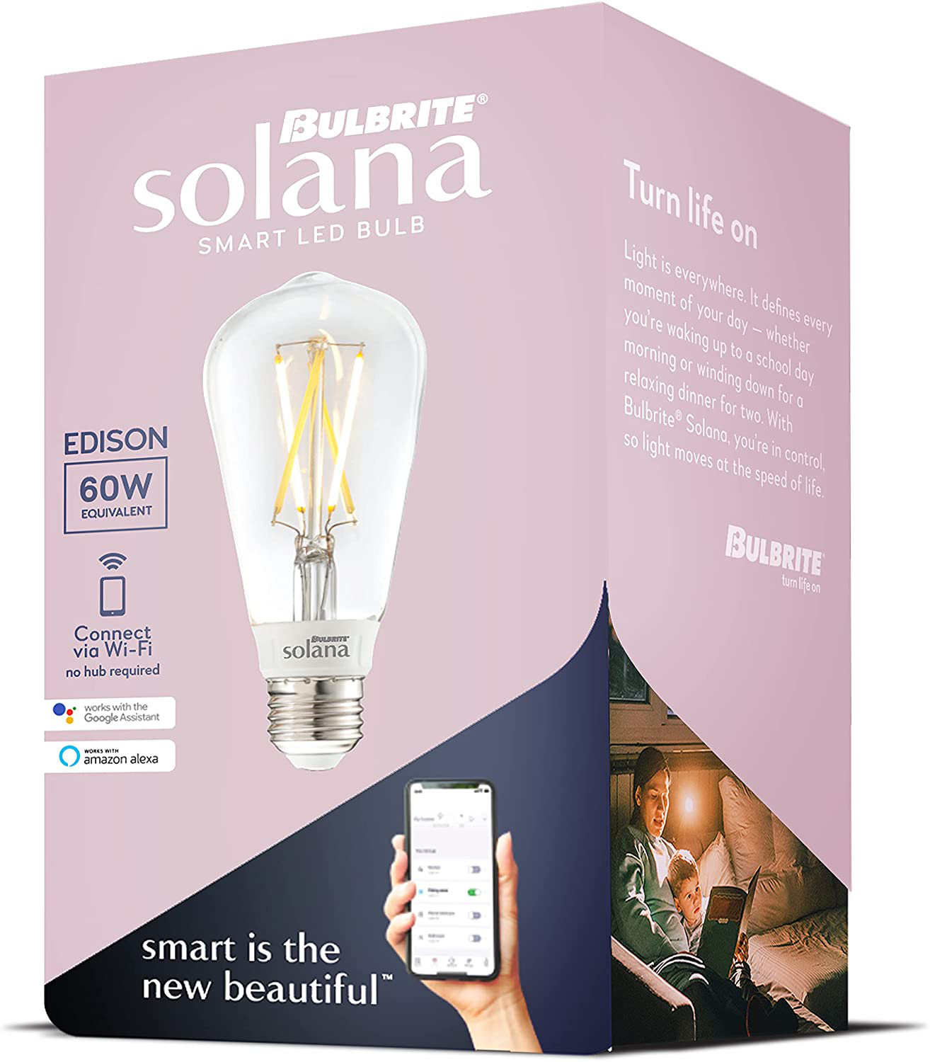 WiFi Connected Edison Filament LED Smart Light Bulbs