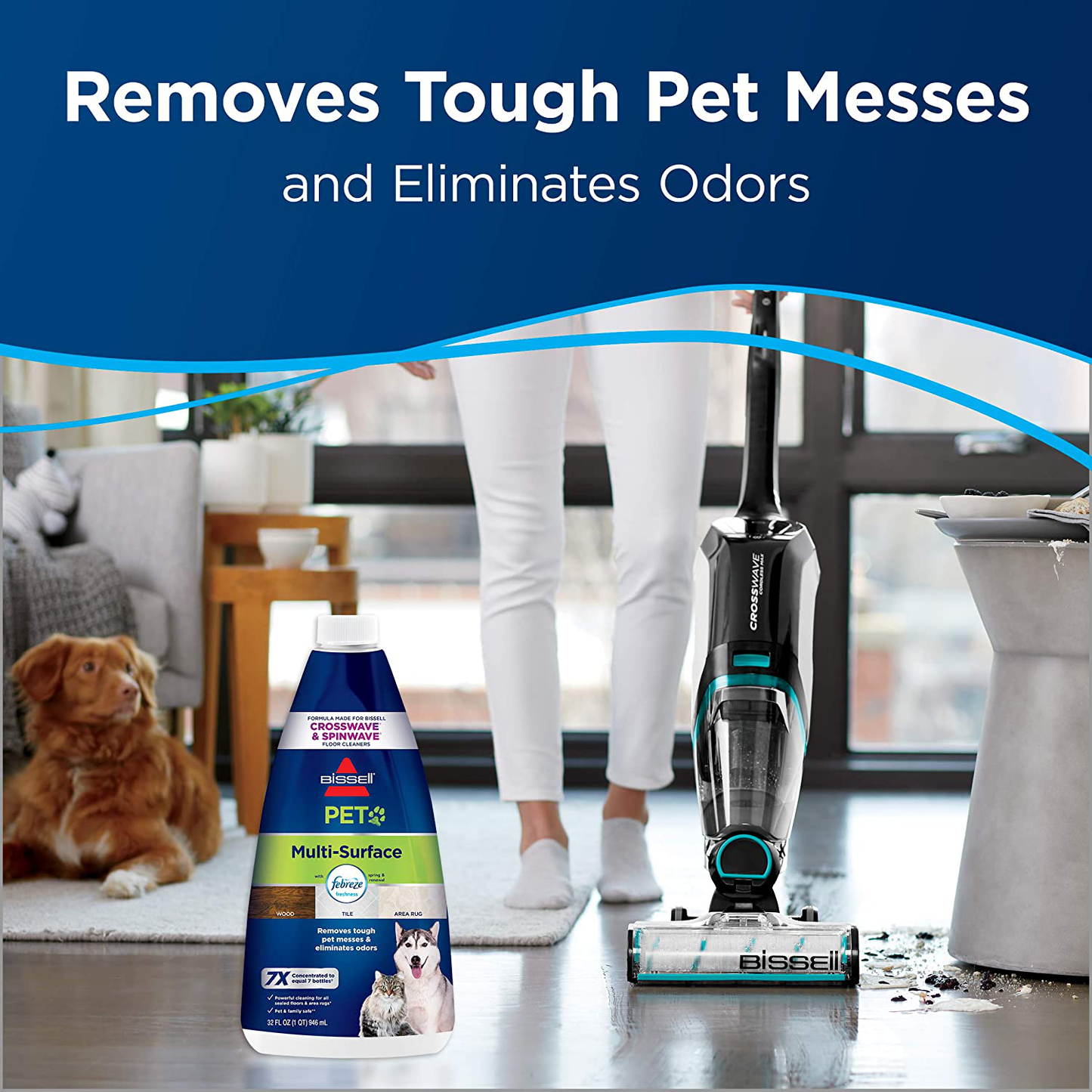 BISSELL Multi-Surface Pet + Febreze Formula 32oz (2295)