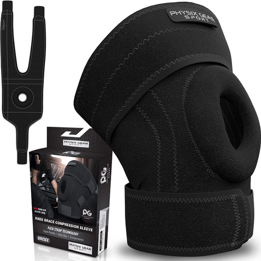 Adjustable Neoprene Runners Sport Knee Brace 