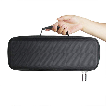 Adada Hard Case for Revlon One-Step Hair Dryer And Volumizer Hot Air Brush (Black+Rosy)