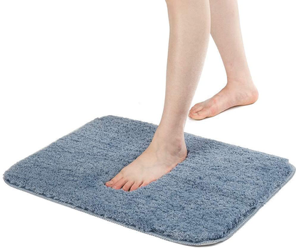 Bathroom Rug Mat Non Slip Bath Mat Machine Washable Dry Comfortable Floor Carpet Extra Absorbent and Soft