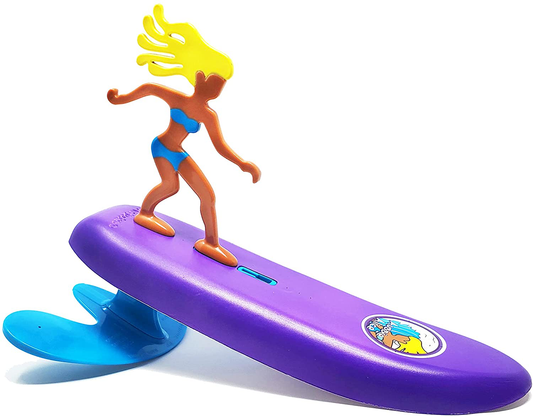 Surfer Dudes Classics Wave Powered Mini-Surfer and Surfboard Toy - Bali Bobbi