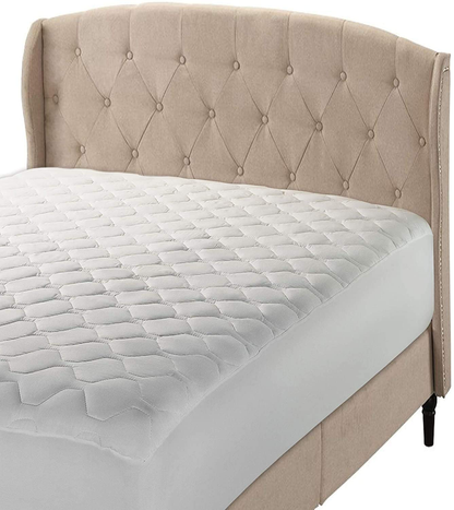 The Grand Mattress Pad Cover Fitted | Deep Pockets Bed Mattress Protection | Only Quality Fabrics Used & Breathable (King)