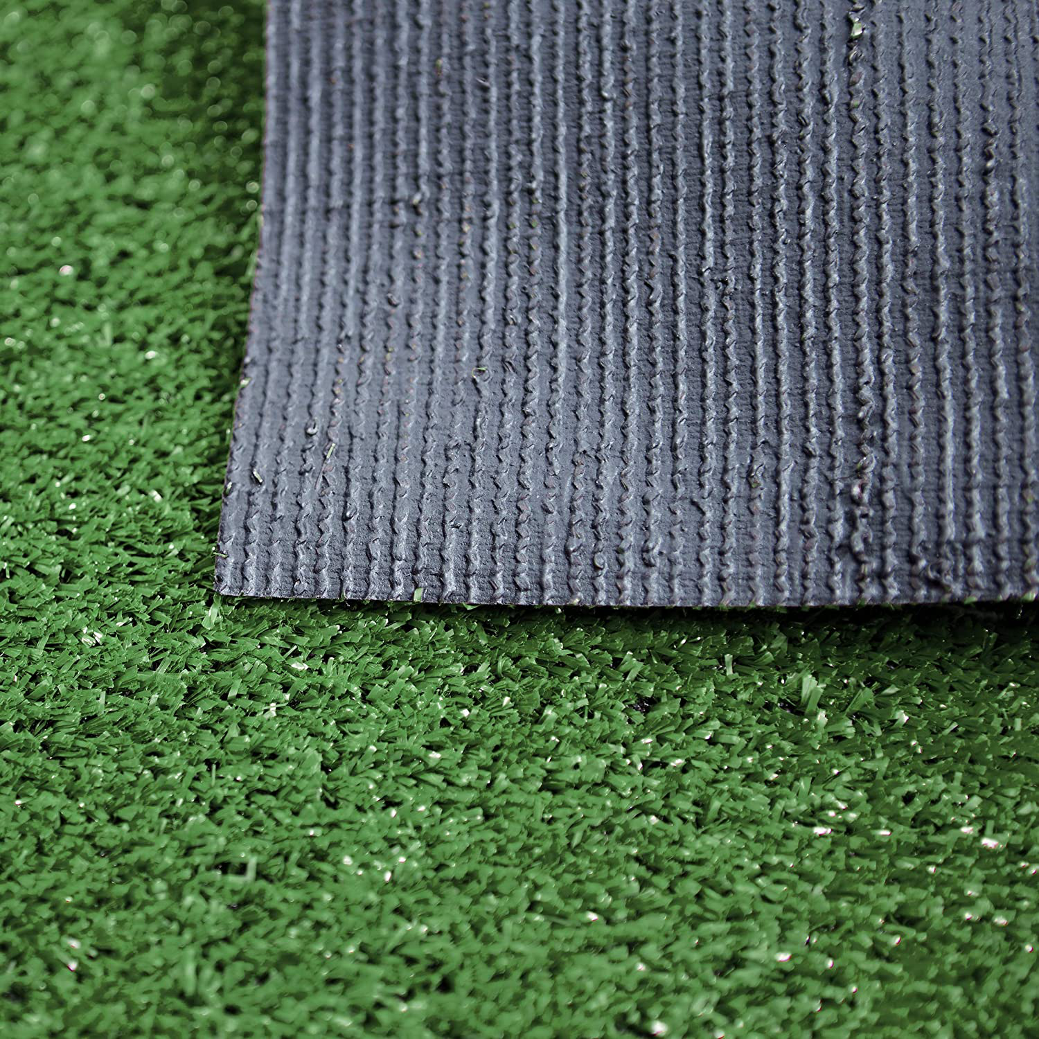 Ottomanson Evergreen Artificial Turf Area Rug, 20" X 59", Green