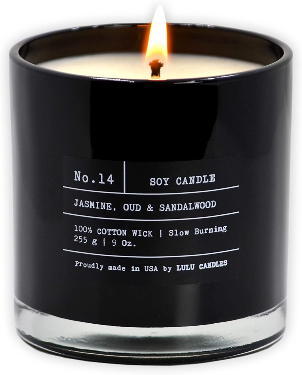 Lulu Candles | Fresh Linen | Luxury Scented Soy Jar Candle | Hand Poured in The USA | Highly Scented & Long Lasting - 2 Pack - 9 Oz. - NO LID