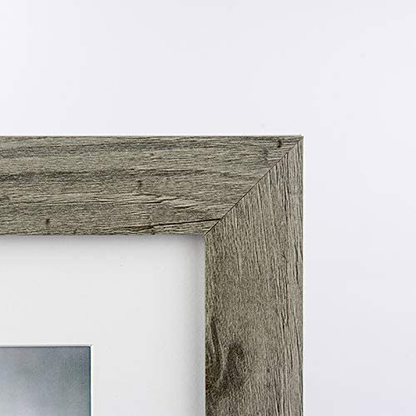 Scholartree Wooden Grey 8x10 Picture Frame 2 Set in 1 Pack