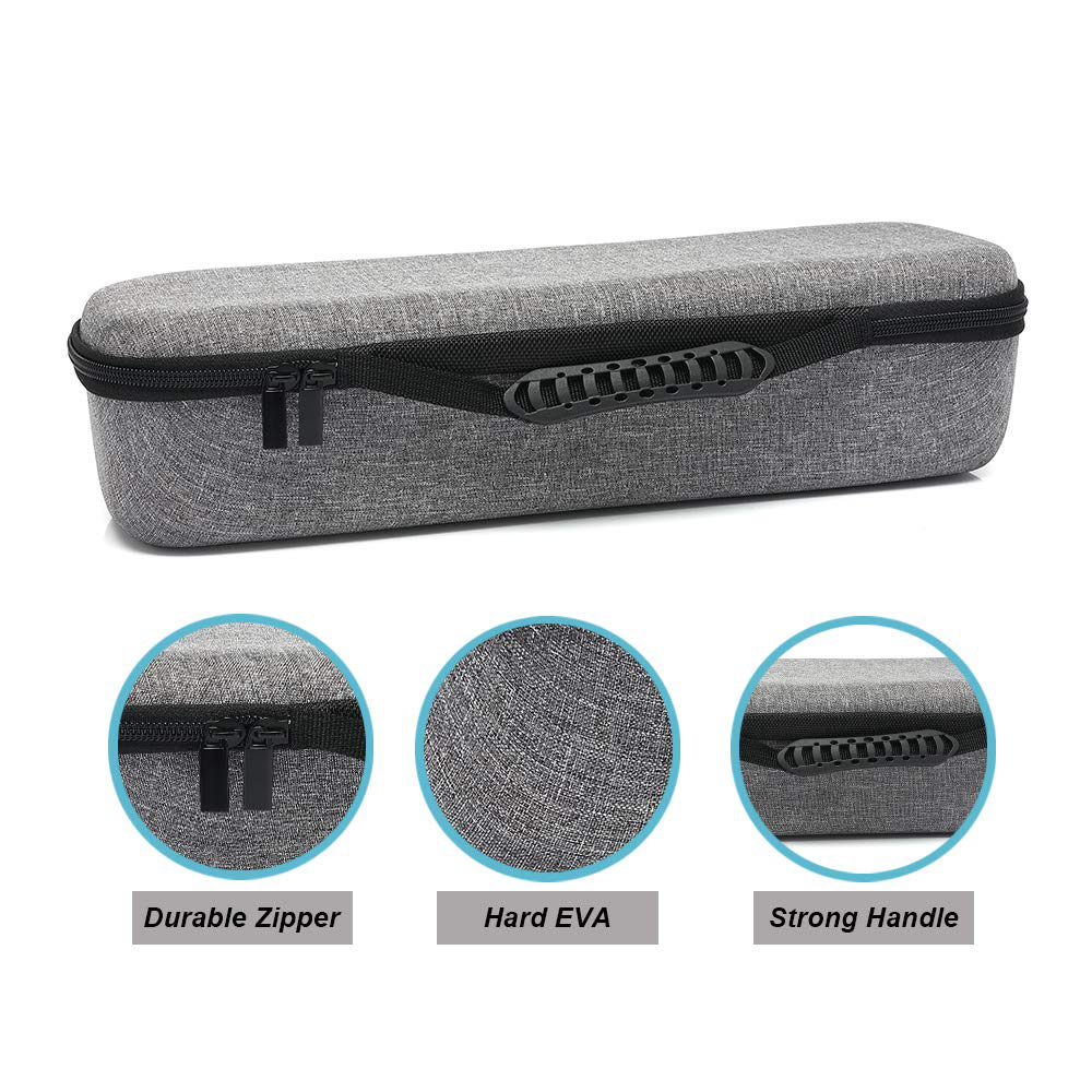 Hard Travel Case for Revlon Hair Dryer & Volumizer& Styler Carrying Case Gray(only case)