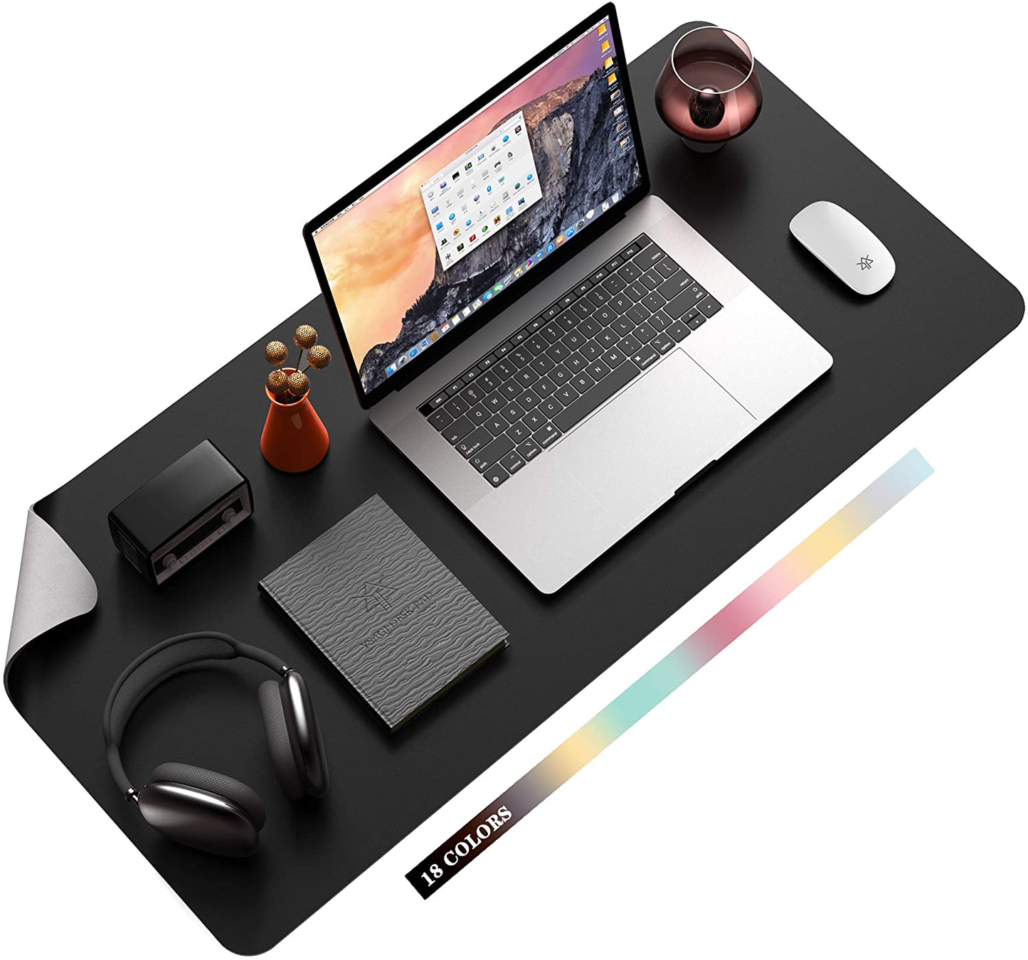 Writing Desk Pad Protector, Anti-Slip Thin Mousepad for Computers,Office Desk Accessories Laptop Waterproof Desk Protector for Office Decor and Home