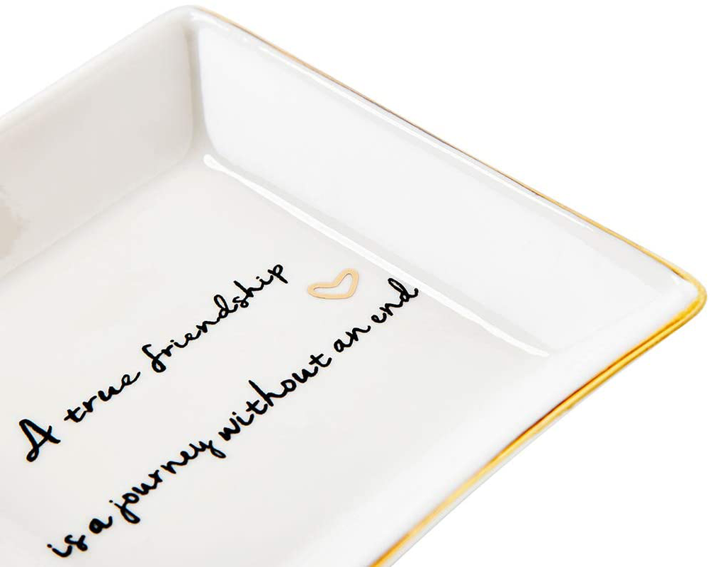 Mother Gifts From Daughter,Daughter Birthday Gift from Mother, Ring Trinket Dish-Mothers and Daughters Never Truly Apart, Maybe in Distance But Never in Heart