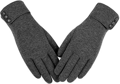 Women's Touchscreen Texting Fleece Lined Windproof Driving Gloves