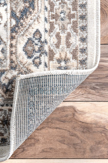 nuLOOM Becca Vintage Tile Area Rug, 3' x 5', Blue