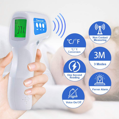 No Contact Medical Grade Infrared Forehead Thermometer