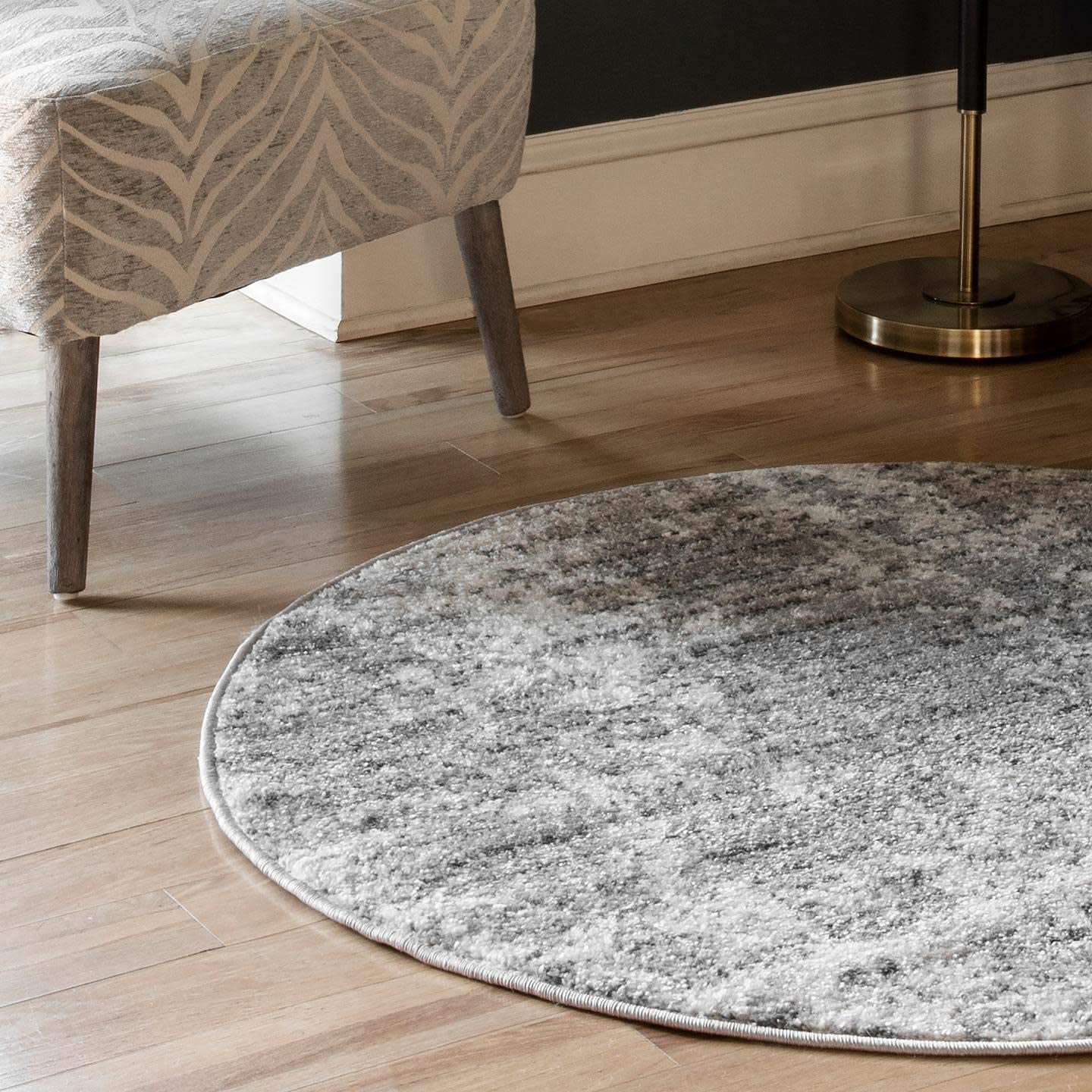 nuLOOM Misty Shades Deedra Runner Rug, 2' x 6', Grey