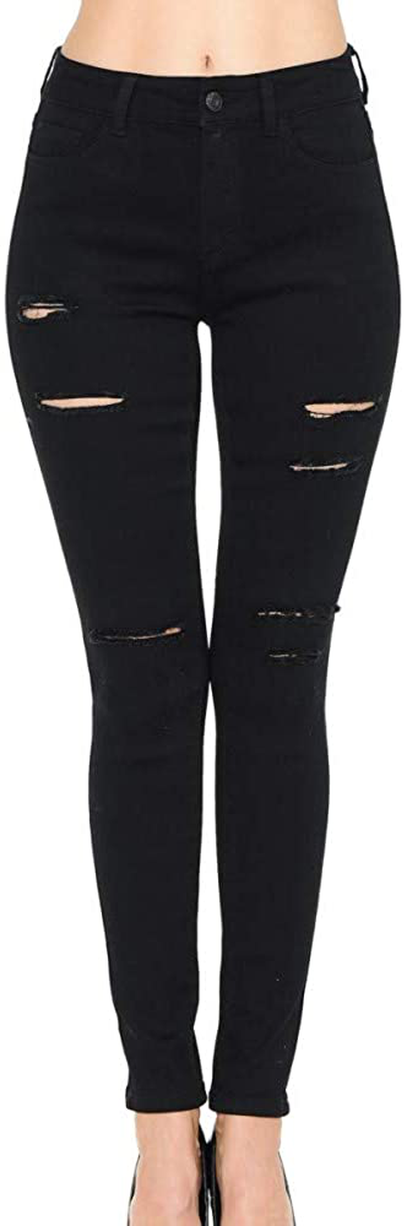 Wax Jean Denim Women's Juniors Push-Up High-Rise Skinny Jean in Fine Cotton D.