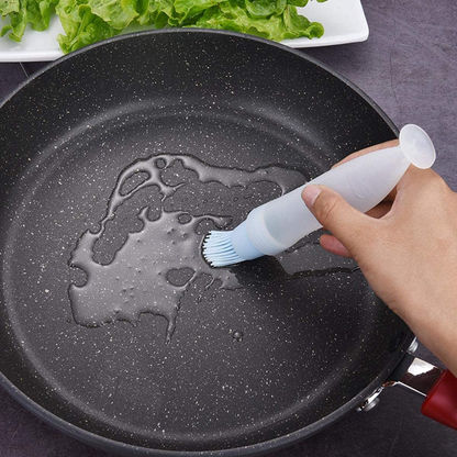 Food Grade Silicone BBQ Basting Bottle Brushes