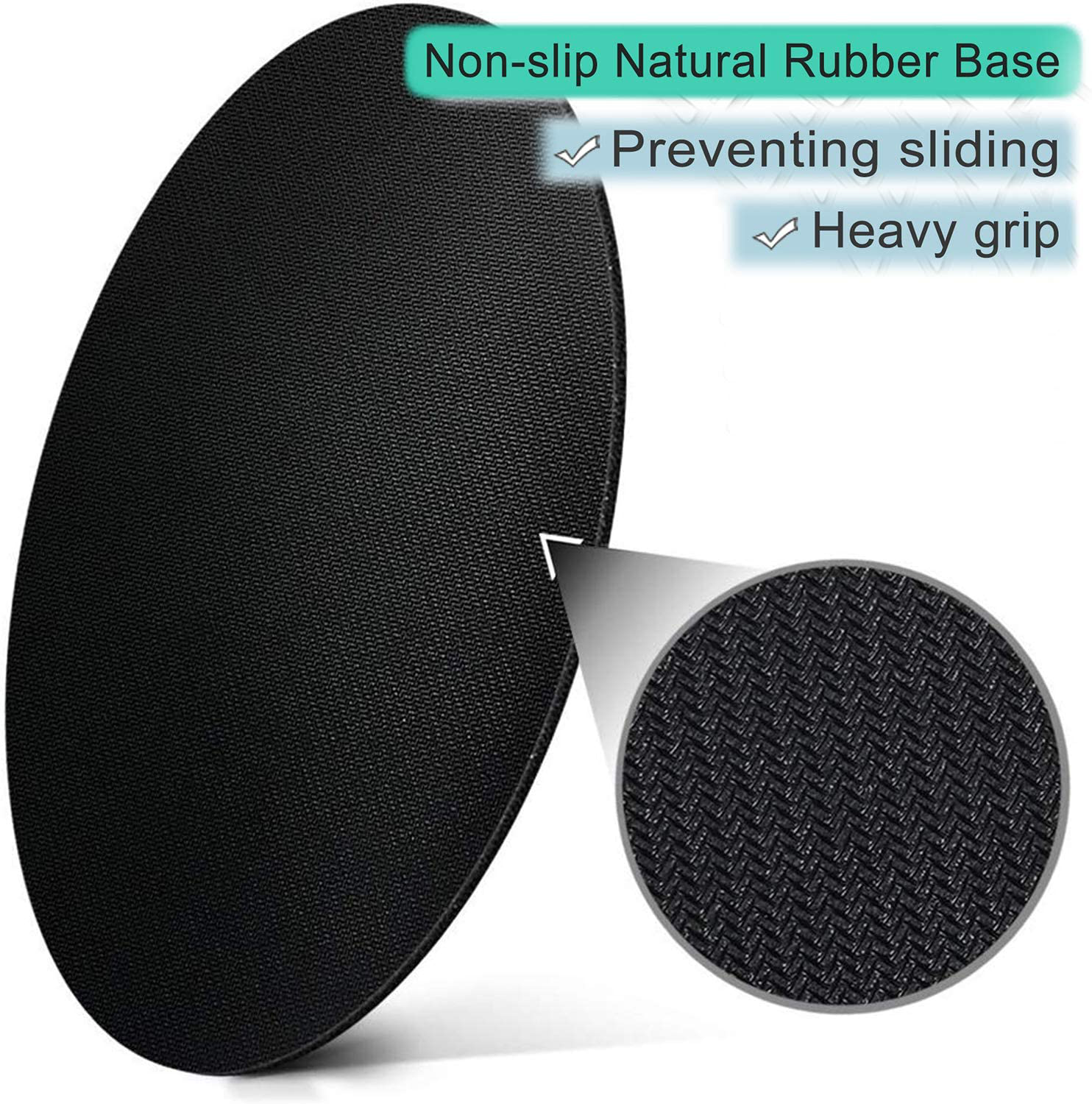 ITNRSIIET Mouse Pad, Colorful Geometric Pattern Design Round Mousepad. Customized Gaming Mousepads for Laptop and Computer. Cute Design Desk Accessories. Non-Slip, Stitched Edges, Waterproof