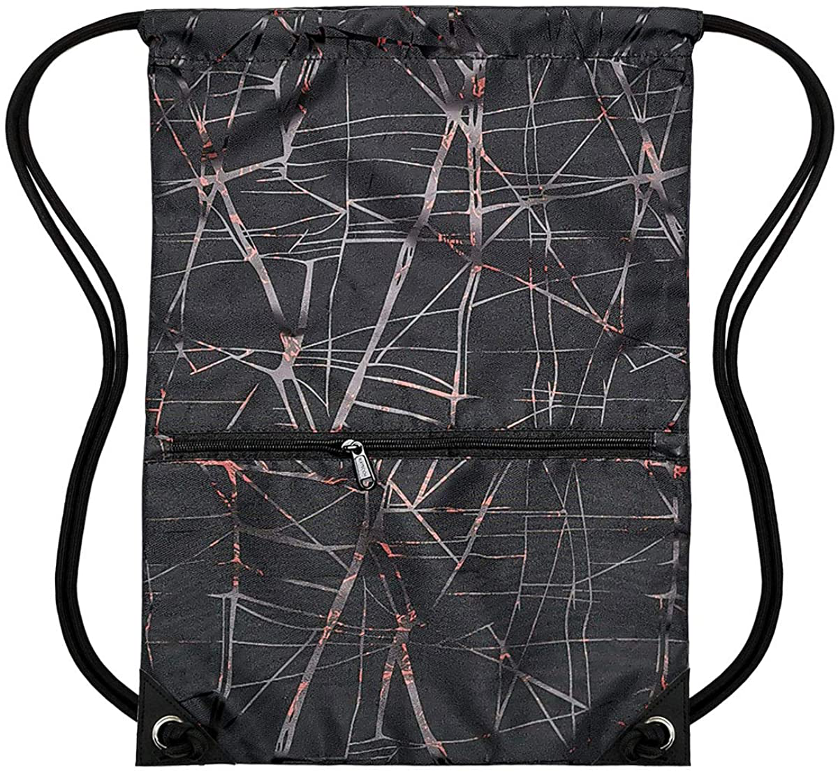 HOLYLUCK Drawstring Backpack Bag Sport Gym Sackpack