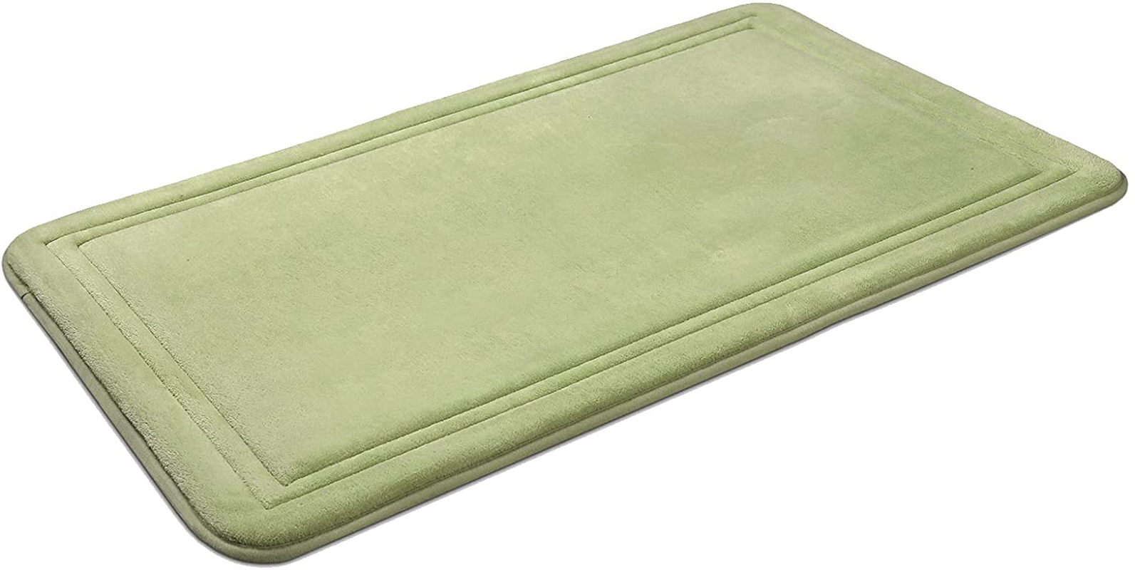 Memory Foam Bath Mat Non Slip Absorbent Super Cozy Velvet Bathroom Rug Carpet, Machine Washable