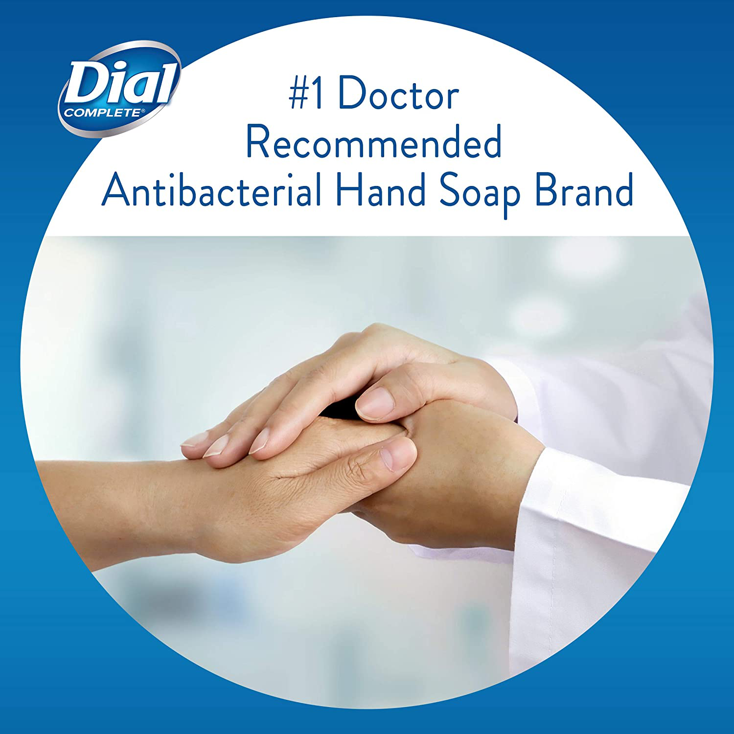 Dial Antibacterial Liquid Hand Soap Refill, Spring Water, 52 Fluid Oz (Pack of 3)